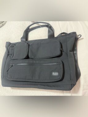 lululemon athletica Black Men’s Multi-Pocket Laptop Tote